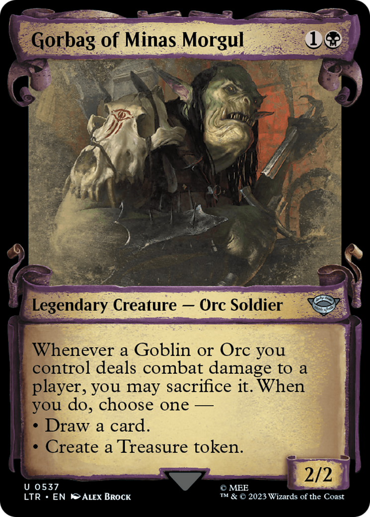 Gorbag of Minas Morgul (LTR-537) [The Lord of the Rings: Tales of Middle-earth]: (Showcase)