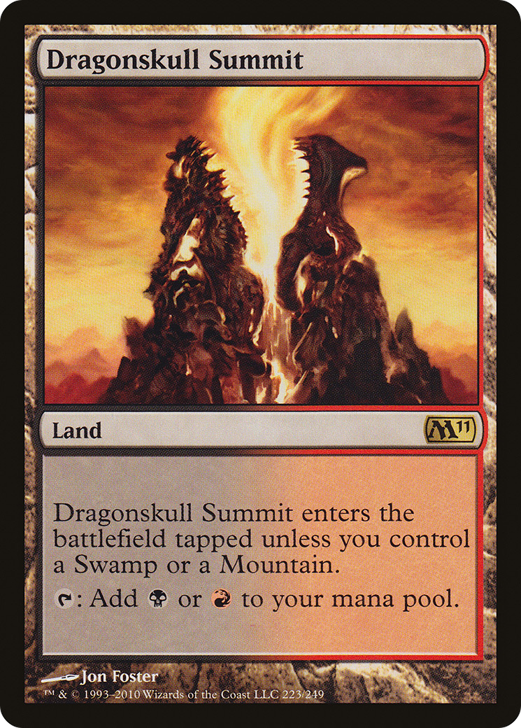 Dragonskull Summit (M11-223) [Magic 2011]