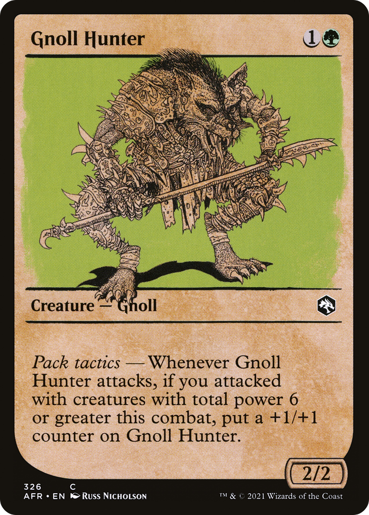 Gnoll Hunter (Showcase) (AFR-326) [Adventures in the Forgotten Realms]