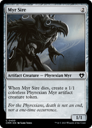 Myr Sire (CMM-400) [Commander Masters]