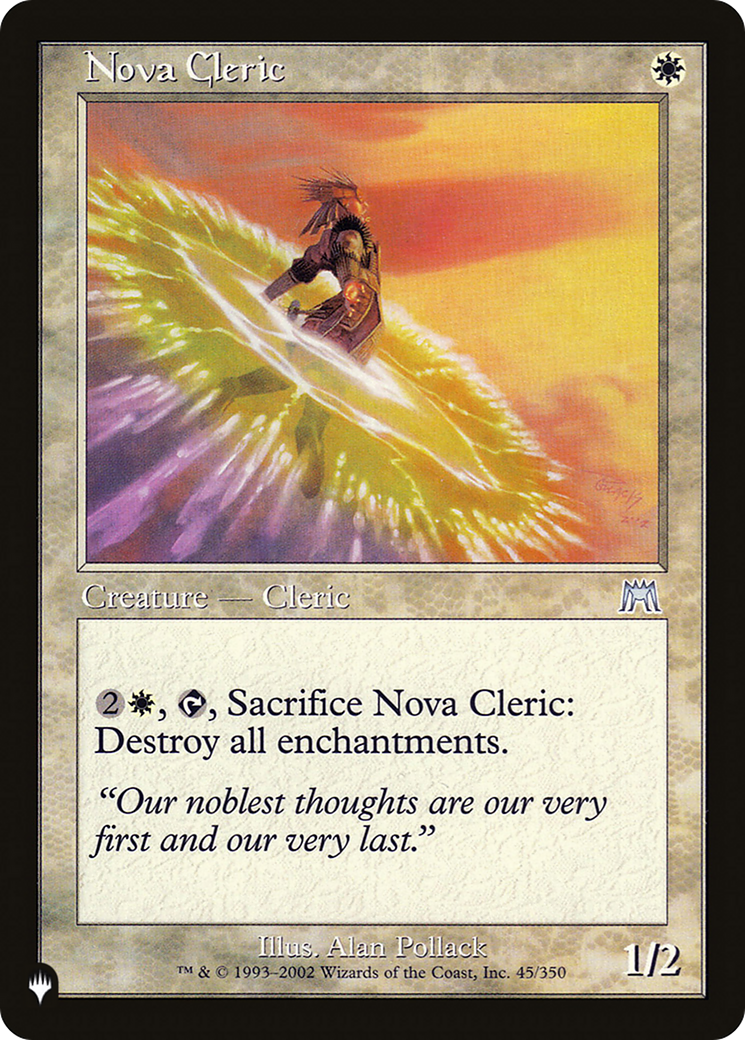 Nova Cleric (LIST-ONS-45) [The List]