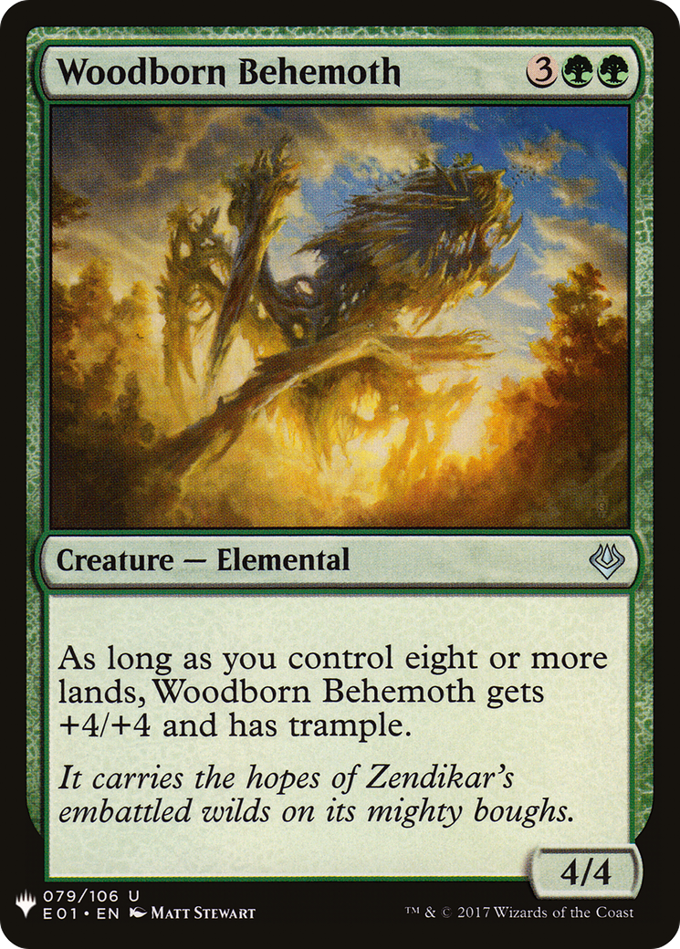 Woodborn Behemoth (LIST-E01-79) [The List]