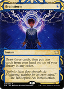 Brainstorm (STA-013) [Strixhaven Mystical Archive]: (Showcase) (Borderless)