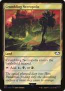 Crumbling Necropolis (Surge Foil) (40K-273) [Warhammer 40,000 Commander] Foil