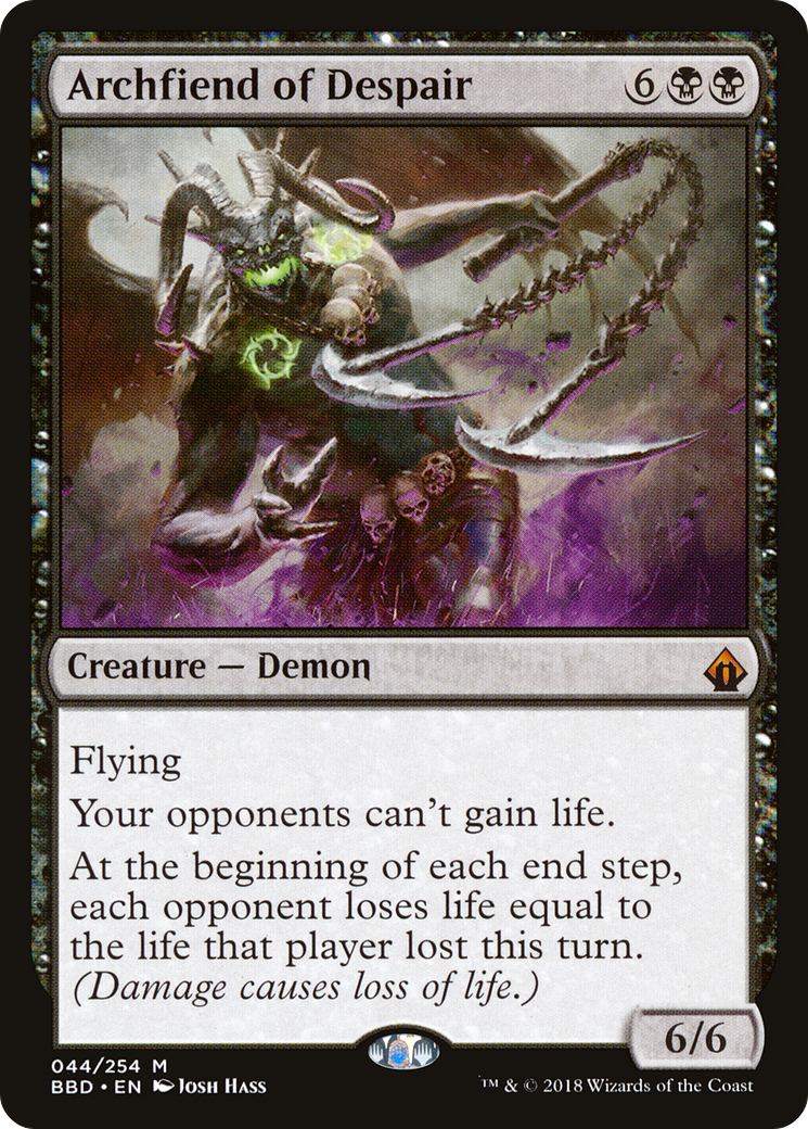 Archfiend of Despair (BBD-044) [Battlebond] Foil