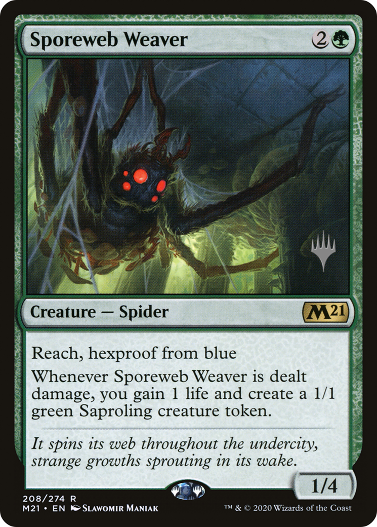 Sporeweb Weaver (PPM21-208P) [Core Set 2021 Promos]