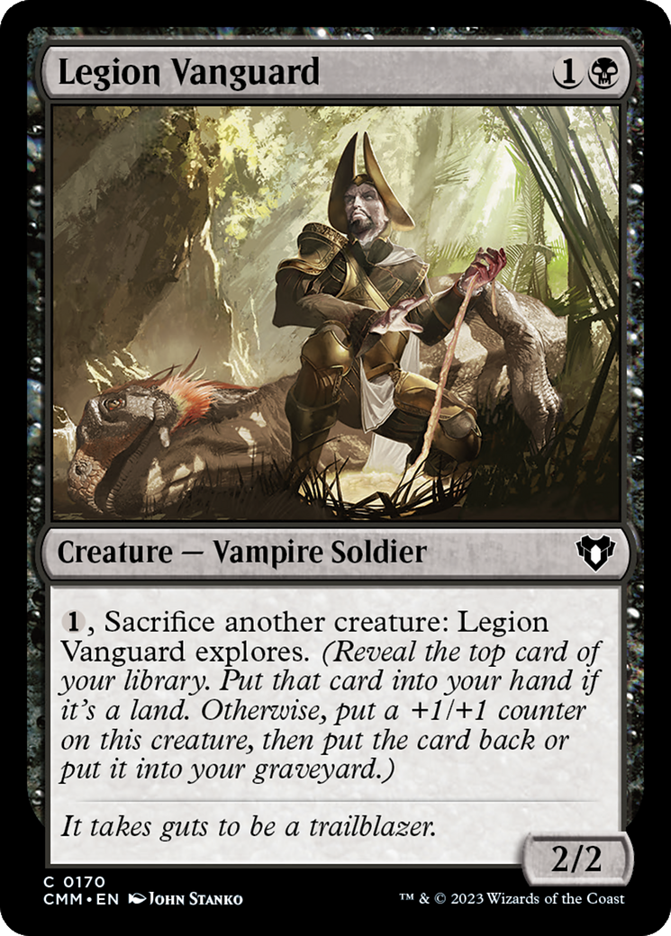 Legion Vanguard (CMM-170) [Commander Masters]