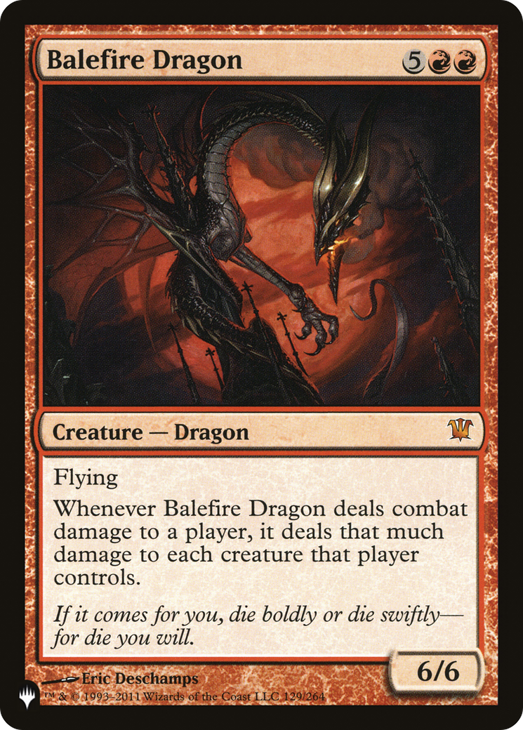 Balefire Dragon (LIST-ISD-129) [The List]