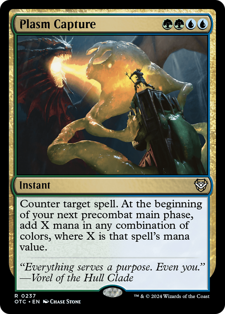 Plasm Capture (OTC-237) [Outlaws of Thunder Junction Commander]