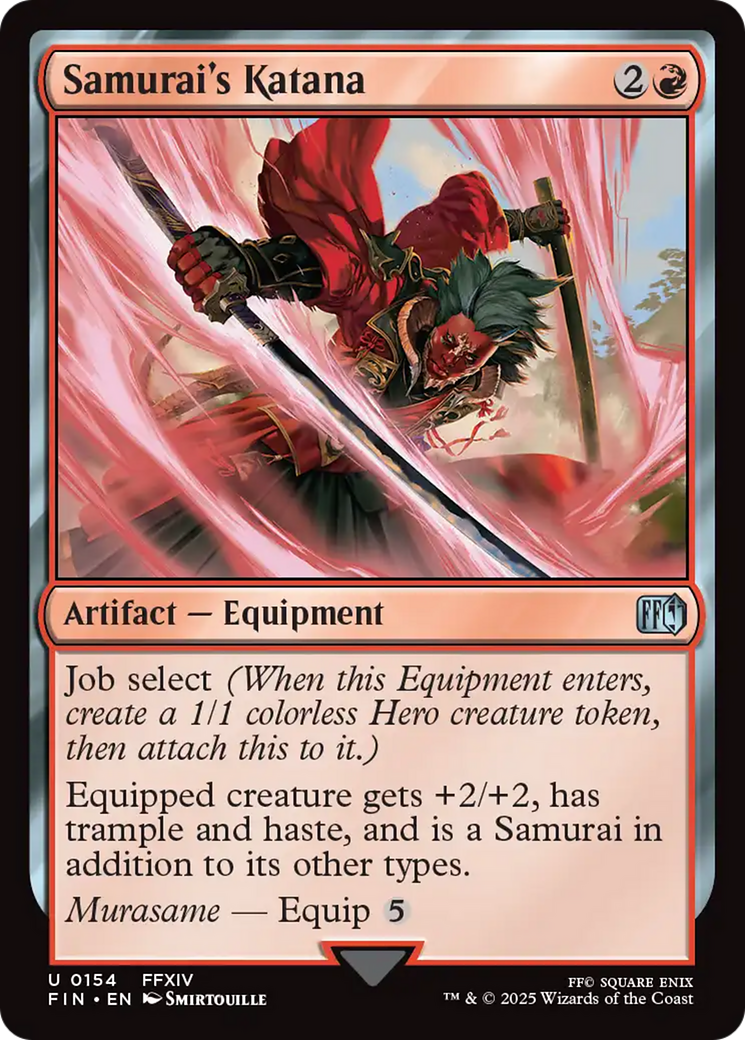 Samurai's Katana (FIN-154) [FINAL FANTASY] Foil