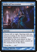 Order of Succession (C13-052) [Commander 2013]