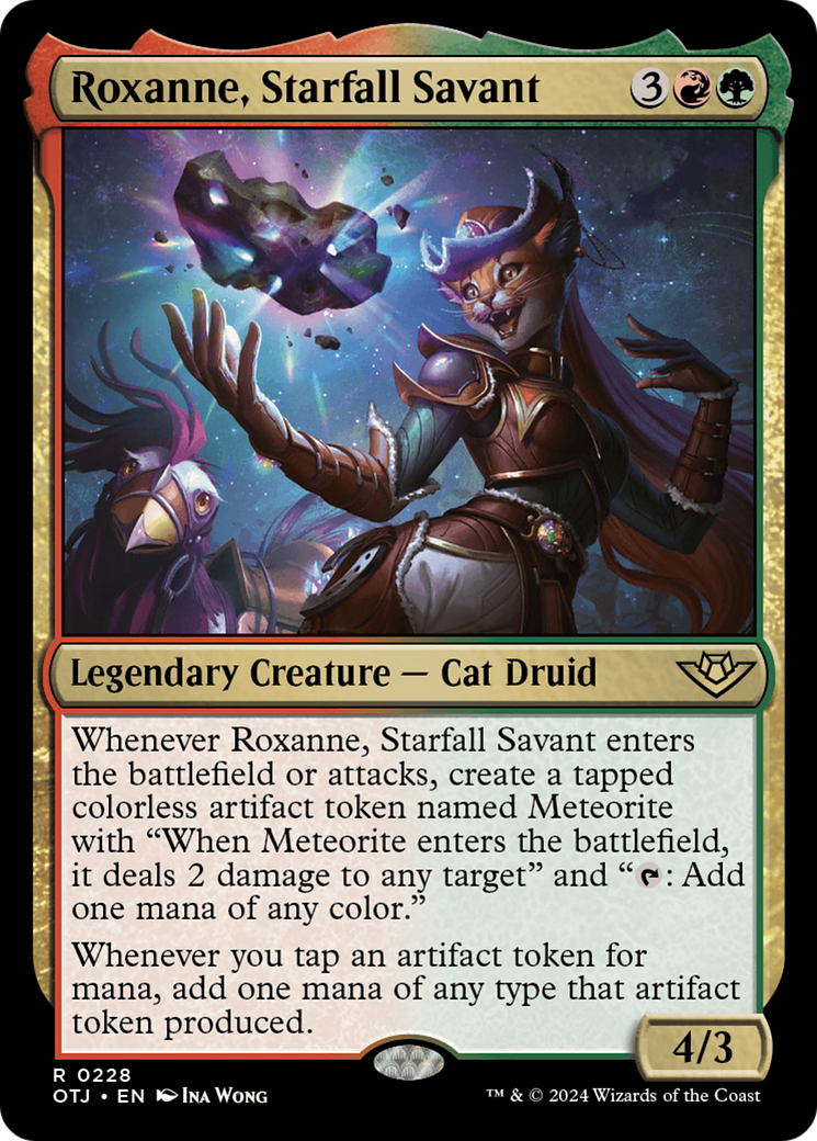 Roxanne, Starfall Savant (OTJ-228) [Outlaws of Thunder Junction] Foil