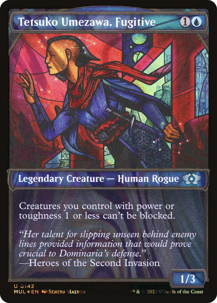 Tetsuko Umezawa, Fugitive (MUL-142) [Multiverse Legends]: (Showcase) Foil
