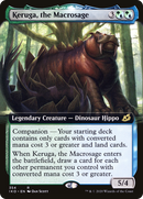 Keruga, the Macrosage (IKO-354) [Ikoria: Lair of Behemoths]: (companion, Extended Art)