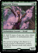 Sanctum Weaver (WOC-131) [Wilds of Eldraine Commander]: (enchantment)