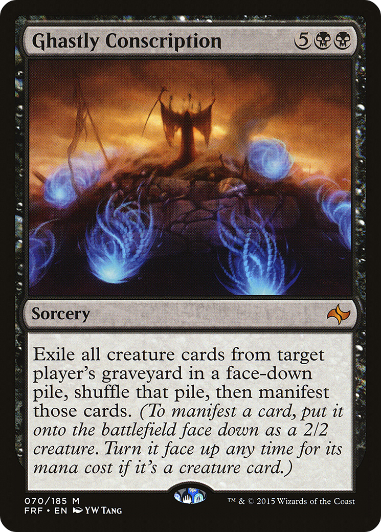 Ghastly Conscription (FRF-070) [Fate Reforged]