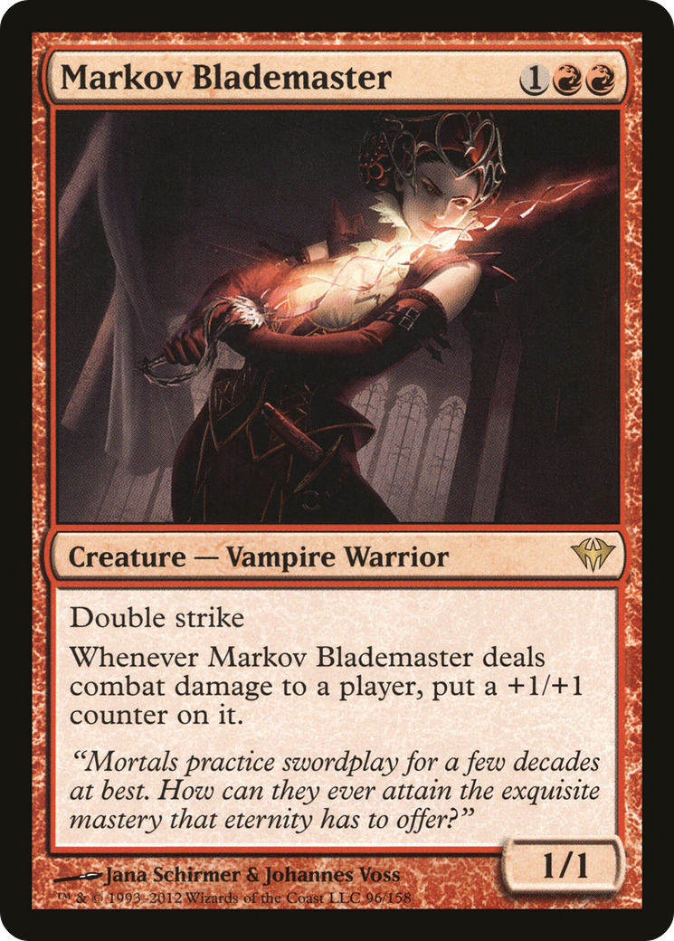 Markov Blademaster (DKA-096) [Dark Ascension]