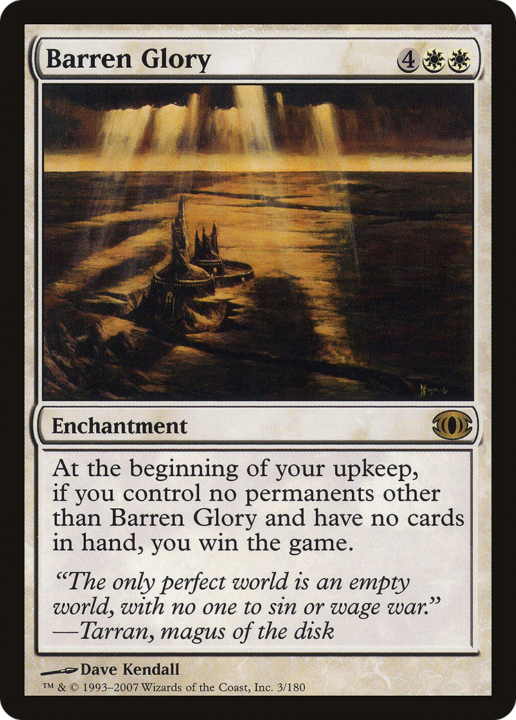 Barren Glory (FUT-003) [Future Sight]