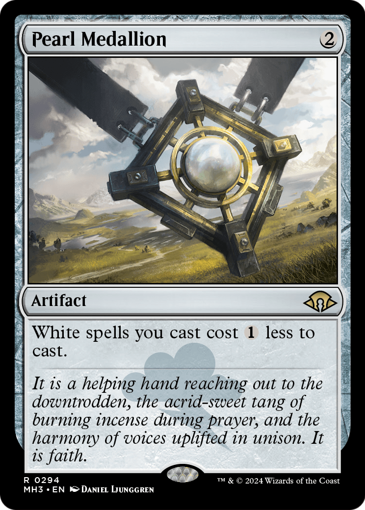 Pearl Medallion (MH3-294) [Modern Horizons 3] Foil