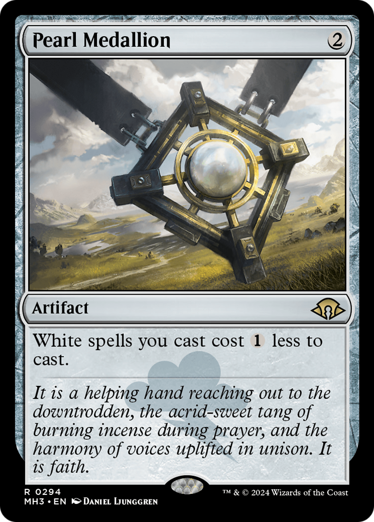 Pearl Medallion (MH3-294) [Modern Horizons 3] Foil