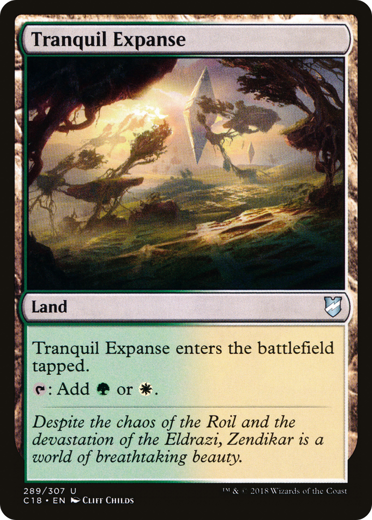 Tranquil Expanse (C18-289) [Commander 2018]
