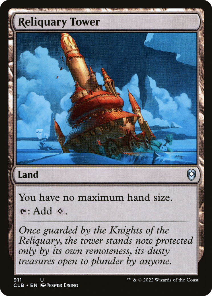 Reliquary Tower (CLB-911) [Commander Legends: Battle for Baldur's Gate]