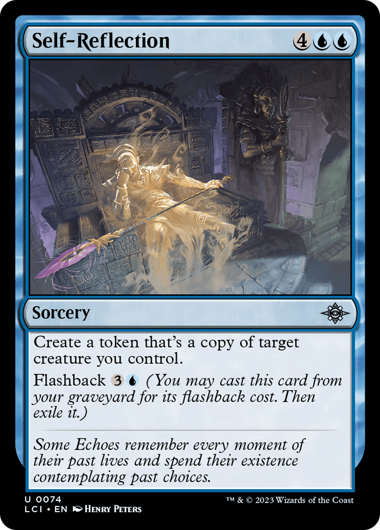 Self-Reflection (LCI-074) [The Lost Caverns of Ixalan] Foil