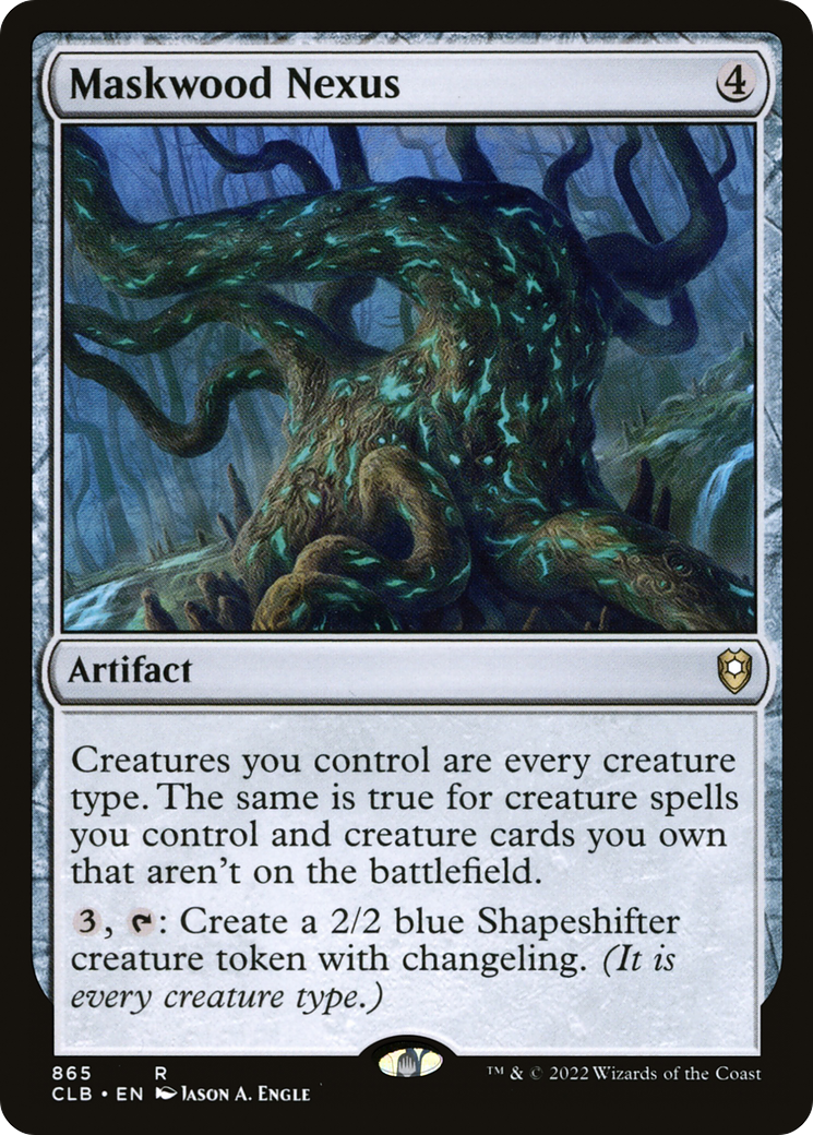Maskwood Nexus (CLB-865) [Commander Legends: Battle for Baldur's Gate]