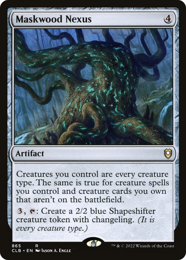 Maskwood Nexus (CLB-865) [Commander Legends: Battle for Baldur's Gate]