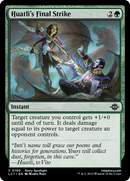 Huatli's Final Strike (LCI-190) [The Lost Caverns of Ixalan] Foil