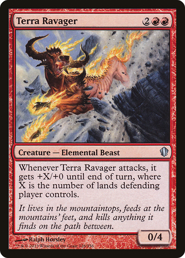 Terra Ravager (C13-126) [Commander 2013]