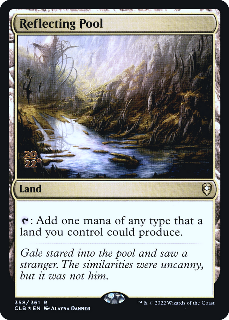 Reflecting Pool (PRE-358S) [Battle for Baldur's Gate Promos] Foil