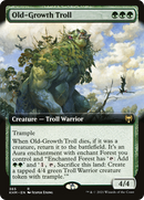 Old-Growth Troll (KHM-365) [Kaldheim]: (Extended Art)