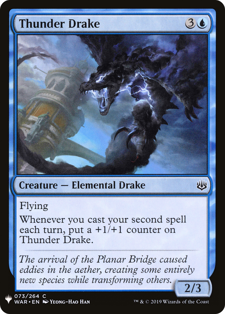 Thunder Drake (LIST-WAR-73) [The List]