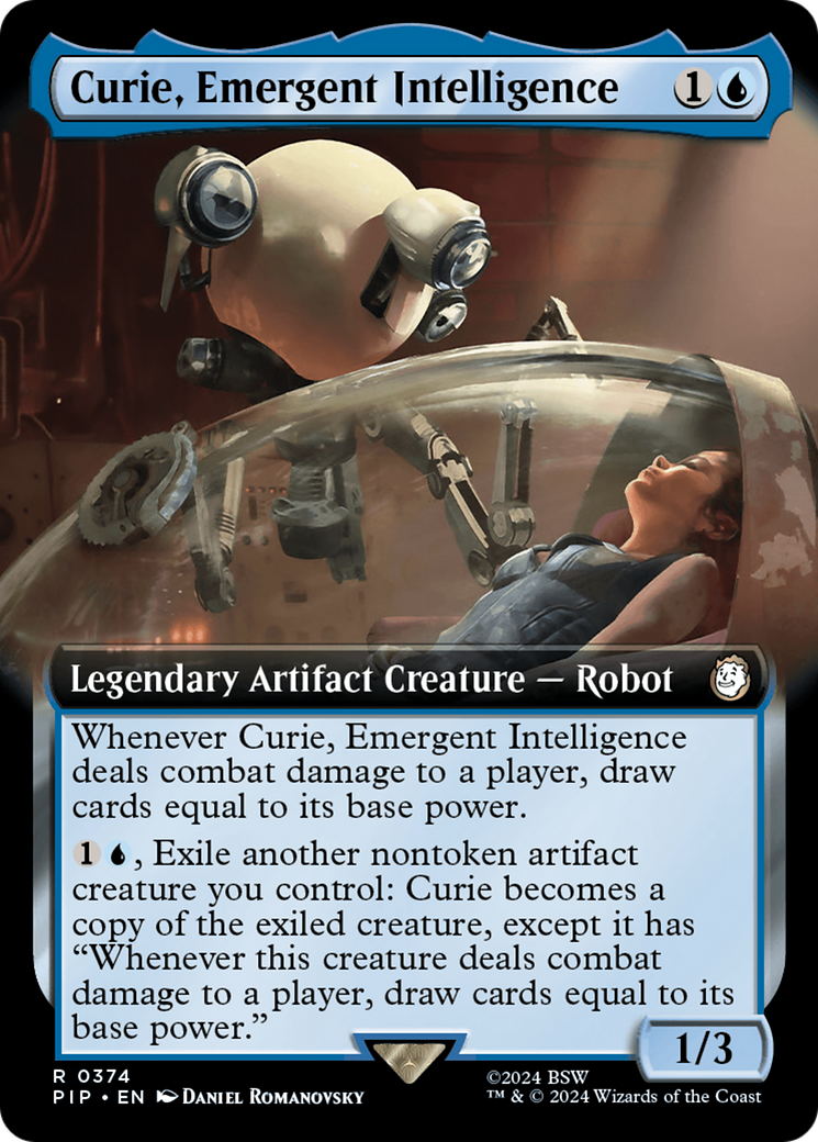 Curie, Emergent Intelligence (PIP-374) [Fallout]: (Extended Art)