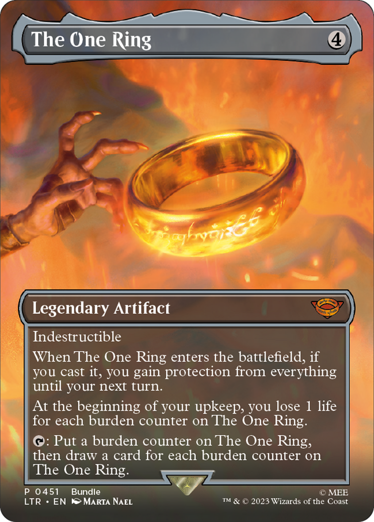 The One Ring (UMP-451) [The Lord of the Rings: Tales of Middle-earth] (Borderless)