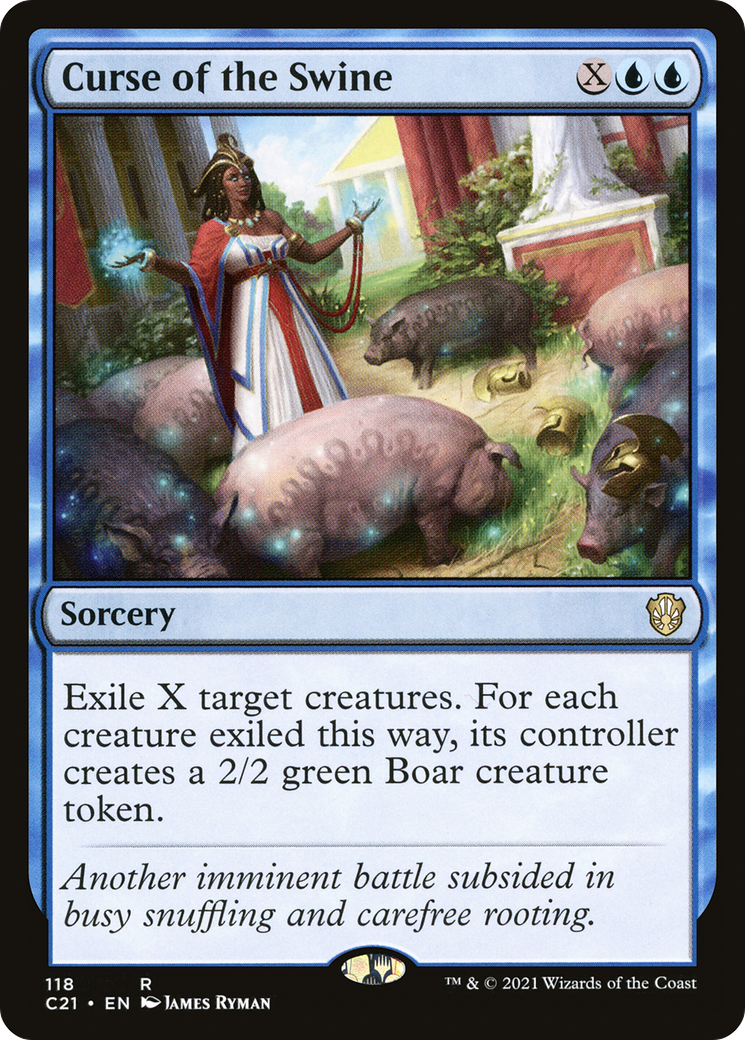 Curse of the Swine (C21-118) [Commander 2021]