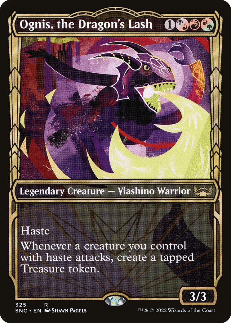 Ognis, the Dragon's Lash (SNC-325) [Streets of New Capenna]: (Showcase)