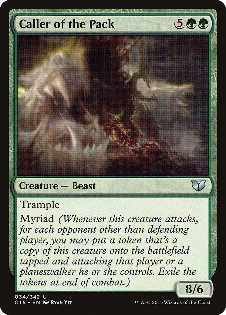 Caller of the Pack (C15-034) [Commander 2015]