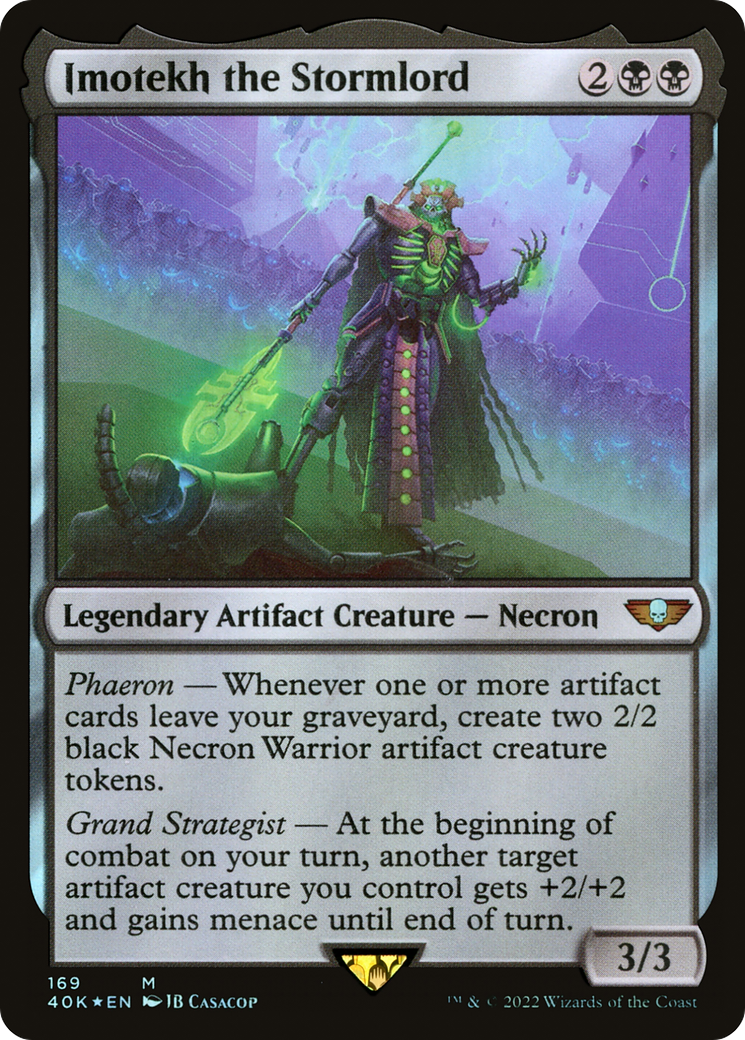Imotekh the Stormlord (40K-169) [Warhammer 40,000 Commander] Foil