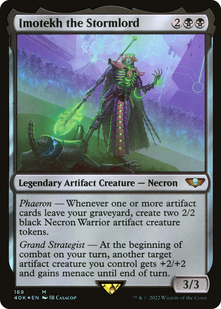 Imotekh the Stormlord (40K-169) [Warhammer 40,000 Commander] Foil