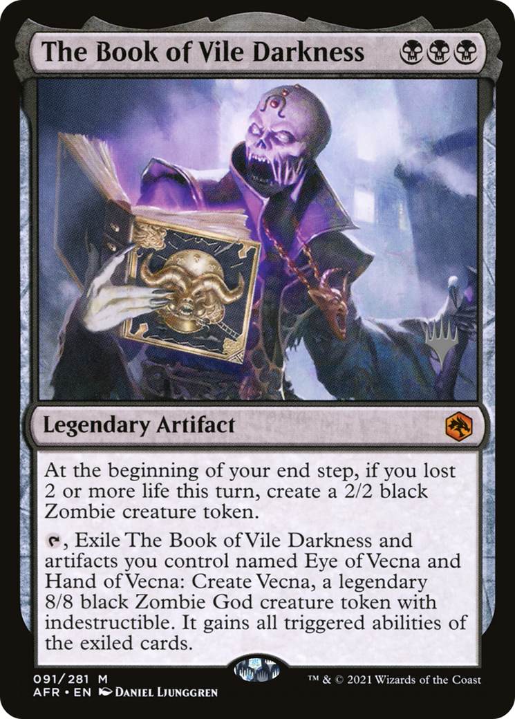 The Book of Vile Darkness (PPAFR-91P) [Promo Pack: Adventures in the Forgotten Realms Promos]
