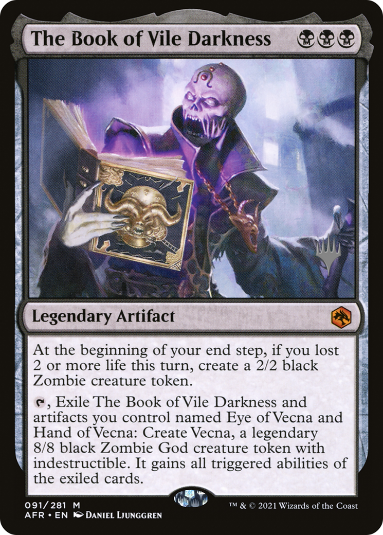The Book of Vile Darkness (PPAFR-91P) [Adventures in the Forgotten Realms Promos]