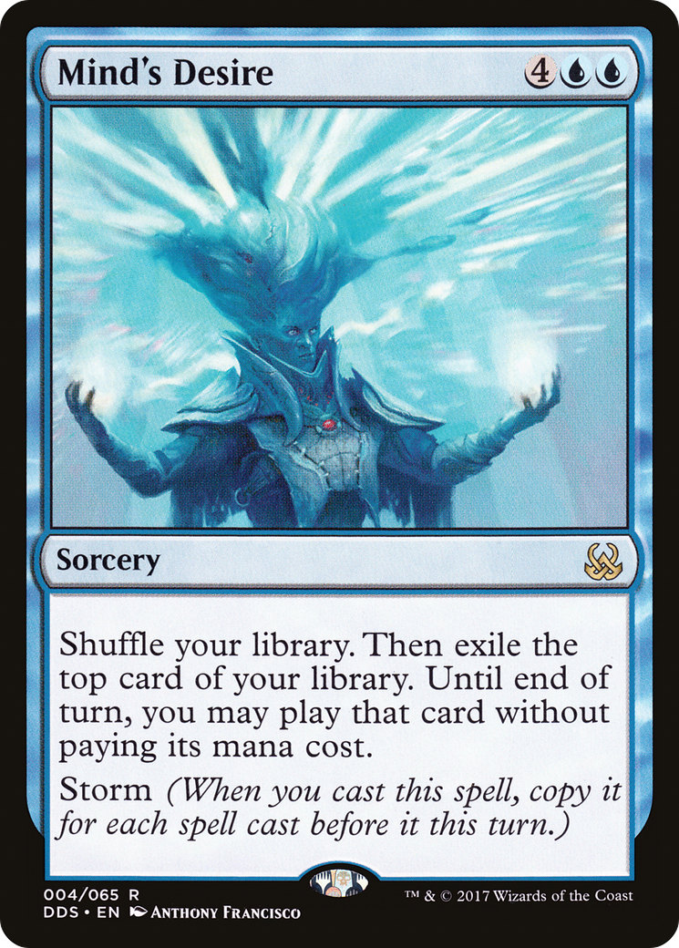 Mind's Desire (DDS-004) [Duel Decks: Mind vs. Might]