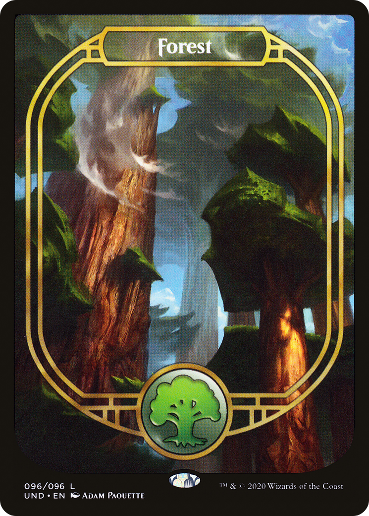 Forest (UND-096) [Unsanctioned] Foil