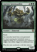 Ancient Greenwarden (OTC-186) [Outlaws of Thunder Junction Commander]