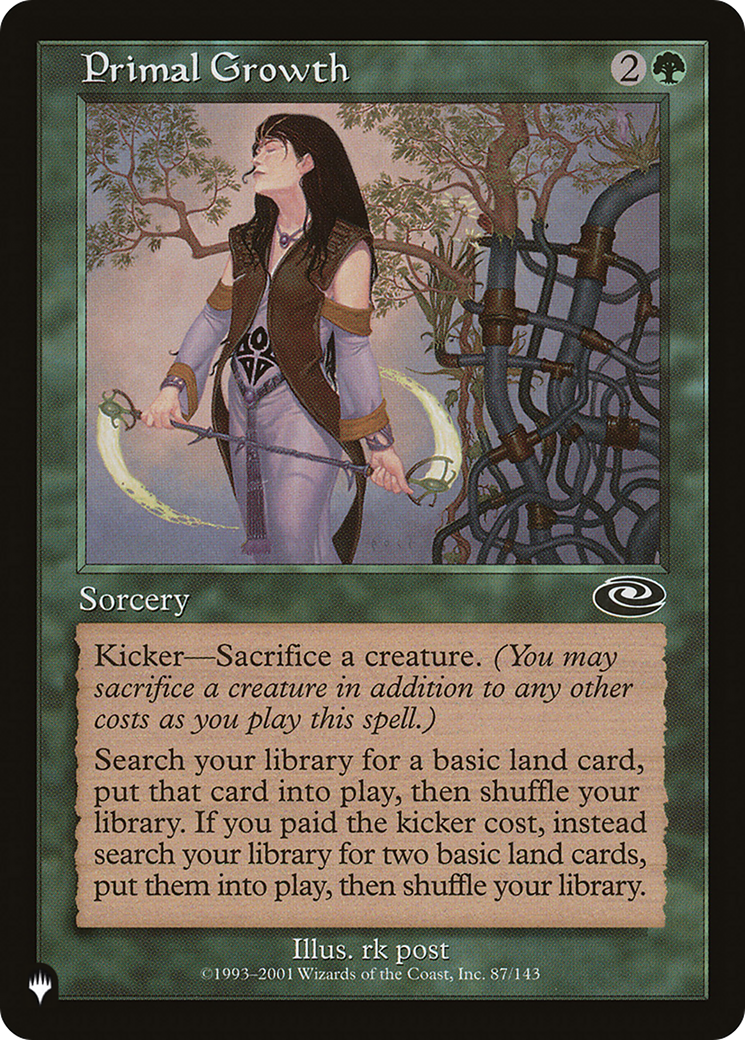 Primal Growth (LIST-PLS-87) [The List]