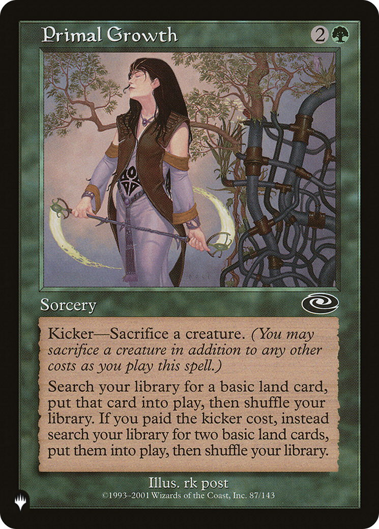 Primal Growth (LIST-PLS-87) [The List]