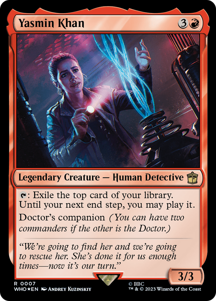 Yasmin Khan (WHO-007) [Doctor Who] Foil
