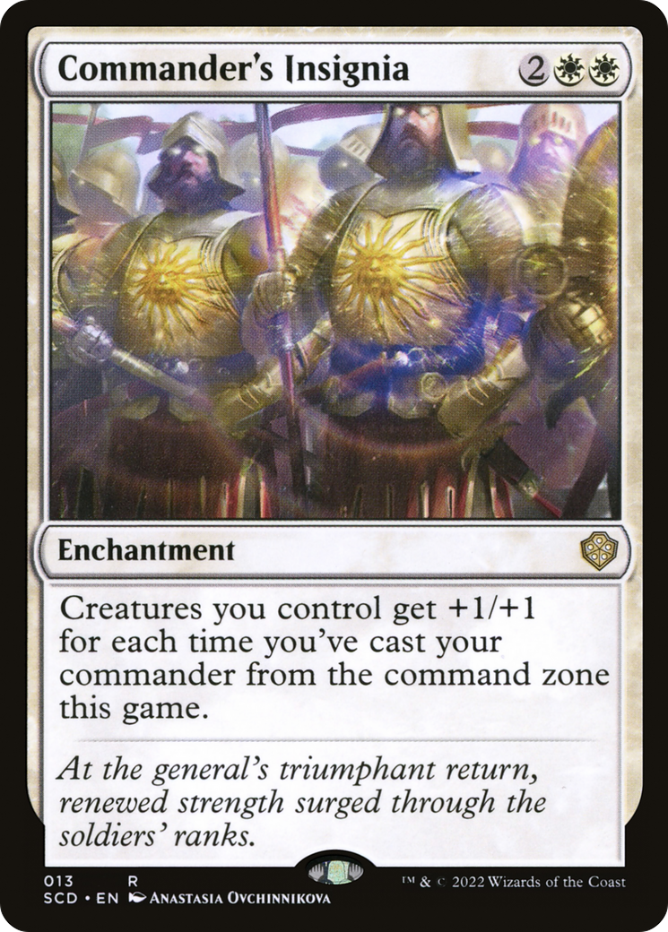 Commander's Insignia (SCD-013) [Starter Commander Decks]